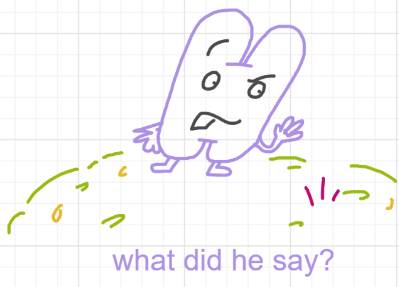 A panel from Running Duos, episode four of the Board Boards object show by Furretwalk/WalkingFurret.